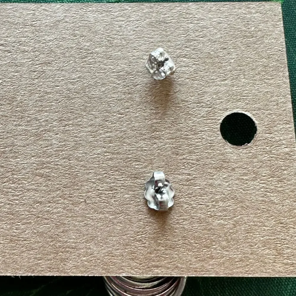 BOGO FREE SILVER STATEMENT EARRINGS - Picture 5 of 5